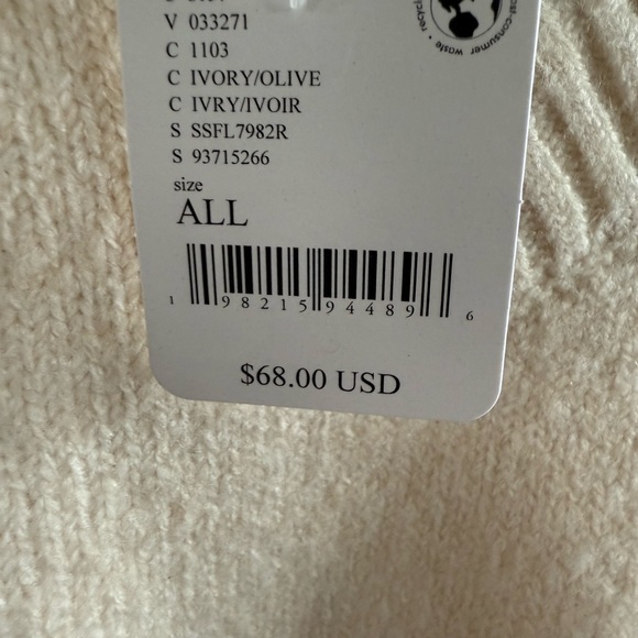 Free People All-Star Stripe Pocho - New With Tags - Picture 4 of 9